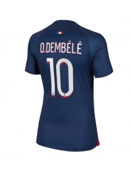 Paris Saint-Germain Ousmane Dembele #10 Heimtrikot für Frauen 2023-24 Kurzarm